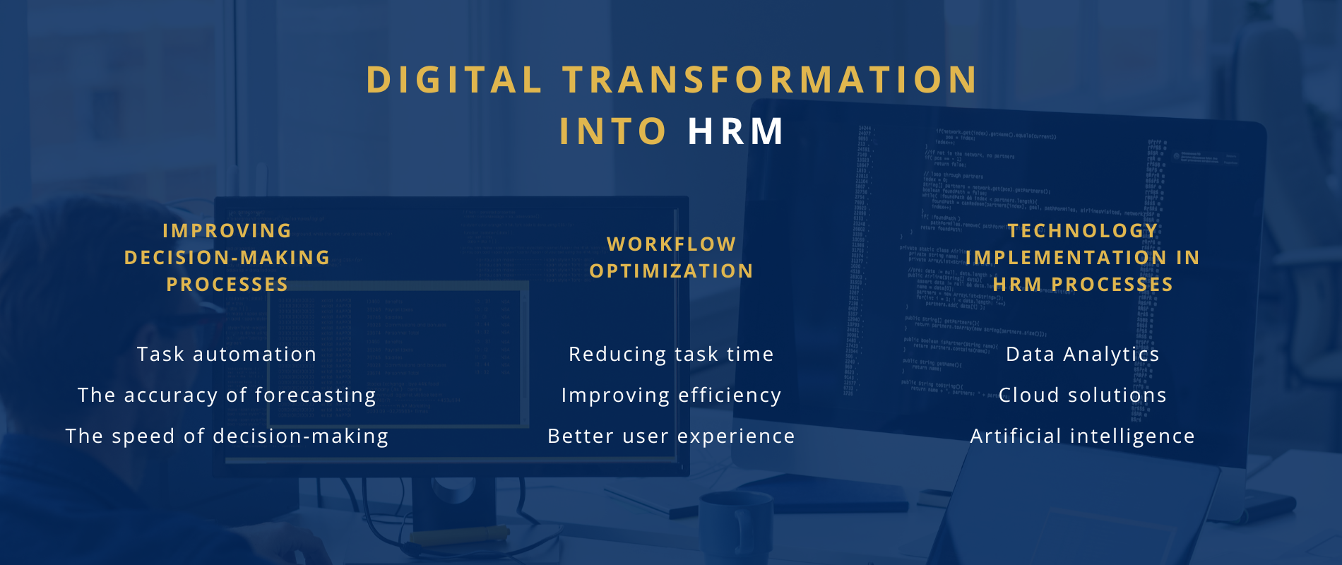 Digital transformation into HRM