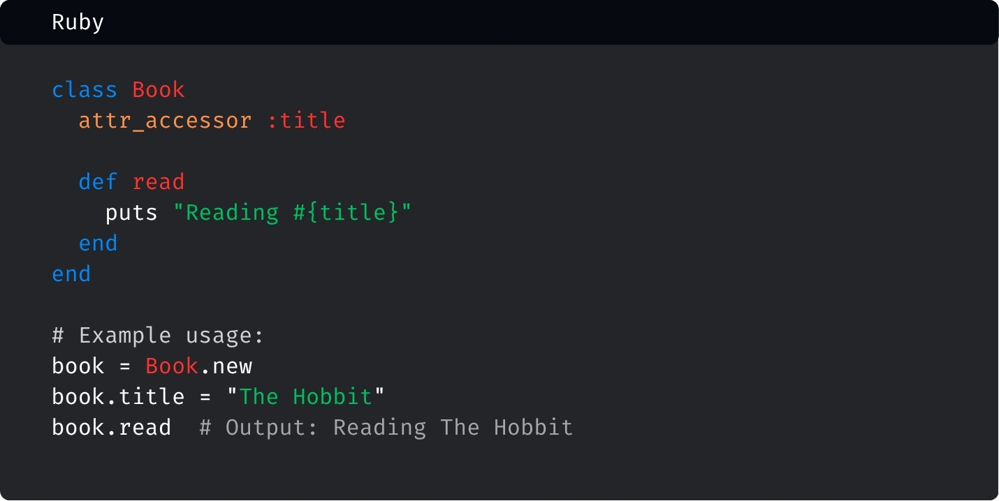 ruby classes example